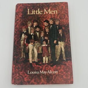 Little Men by Louisa May Alcott Book 1965 Unabridged Pub Golden Press